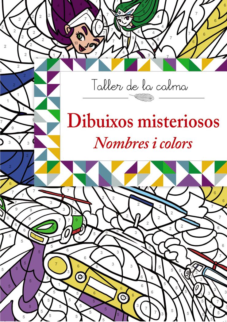 Dibuixos misteriosos. Nombres i colors