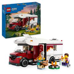 LEGO&reg; LEGO City Autocaravana Aventurera de Vacances 60454