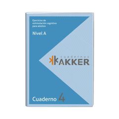 Ejercicios de Estimulacin Cognitiva para adultos Nivel a Cuaderno 4 Akker