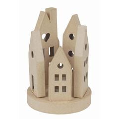 Figura Papel mach&eacute; D&eacute;copatch Pueblo