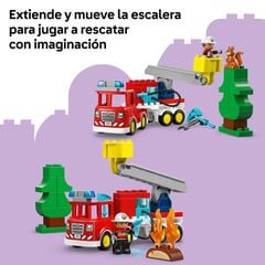 LEGO&reg; DUPLO Town Cami&oacute; de Bombers amb M&agrave;nega i Bombers 10473