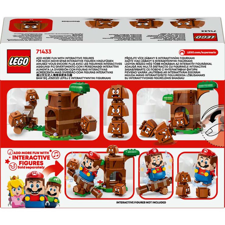 LEGO&reg; Super Mario Zona de joc dels Goombas 71433