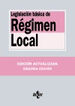 Legislaci&oacute;n de R&eacute;gimen Local