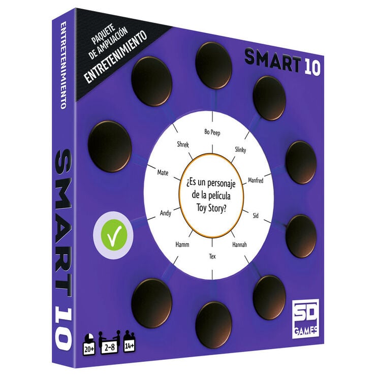 Smart 10: Paquete de ampliaci&oacute;n Entretenimento
