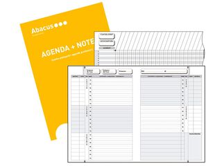 Agenda Memo Notas Abacus A4 catal&aacute;n