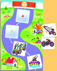 Carrera de transportes - Juego sonoro