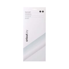 Vinilo Smart imprimible permanente 14x33cm plata 4 hojas