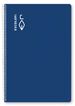 Libreta espiral Escolofi Folio 50 hojas 4x4mm azul