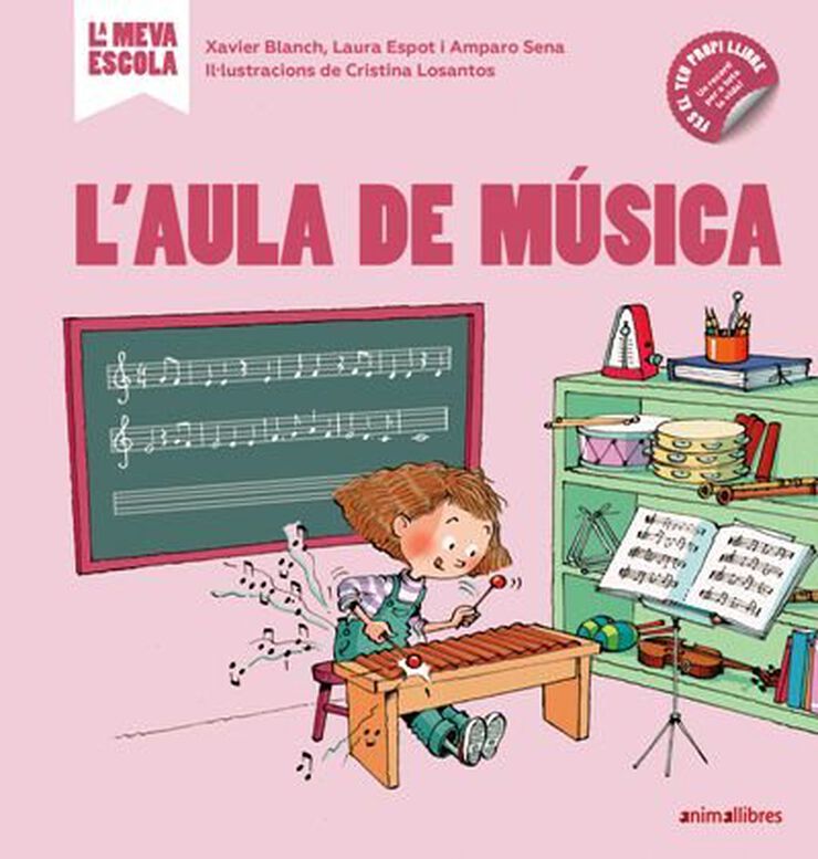 'L''aula de m&uacute;sica'