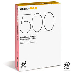 Papel blanco Abacus PEFC A4 80g 500 hojas