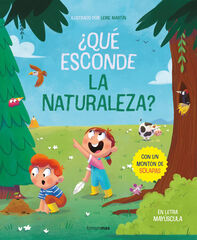 &iquest;Qu&eacute; esconde la naturaleza? Libro con solapas