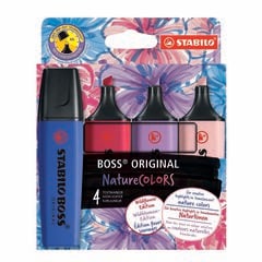 Marcadors fluorescents Stabilo Boss Nature Wildflowers 4 colors