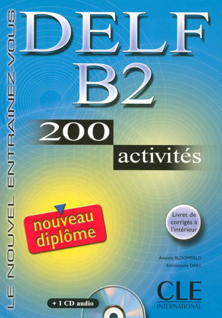 CLE DELF B2/&Eacute;l&egrave;ve+CD Cle 9782090352313