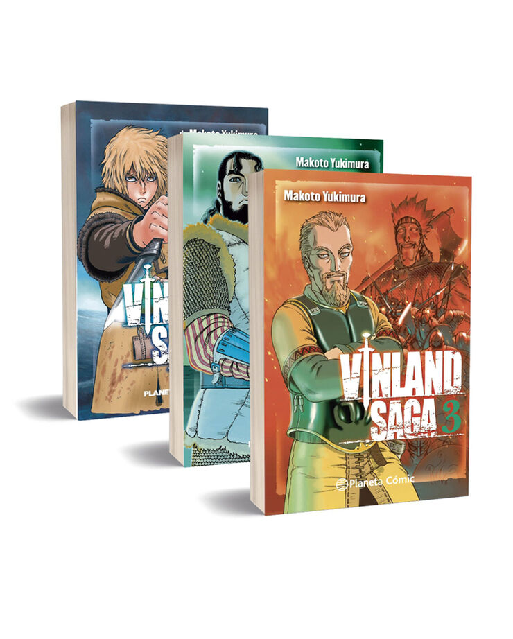 Pack Vinland Saga n&ordm; 1+2+3