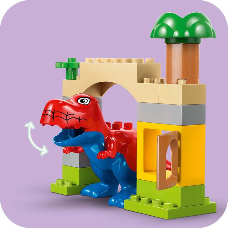 LEGO&reg; DUPLO Disney&trade; Dinosaure Spidey-Rex vs. L&rsquo;Home Ll&uacute;dic 10463