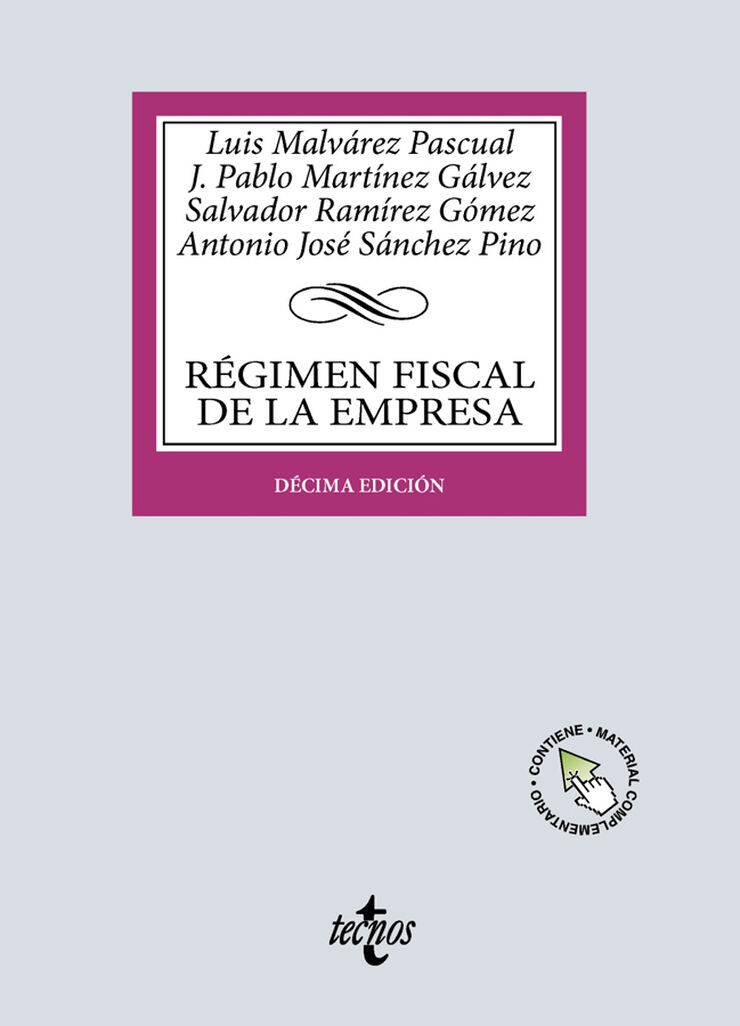 R&eacute;gimen fiscal de la Empresa