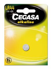 Pila de litio bot&oacute;n Cegasa LR44 1,5V