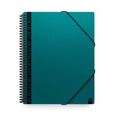 Carpeta Fundes espiral Carchivo My Rules 40 fulls verd