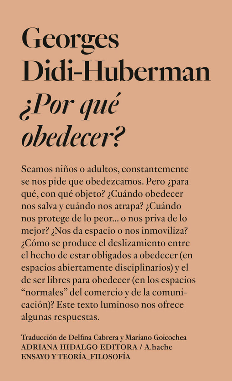 &iquest;Por qu&eacute; obedecer?