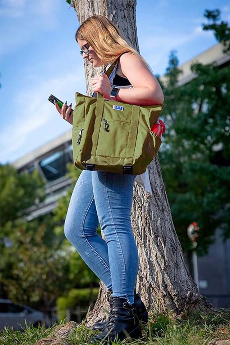 Tote Bag B-Trendy Oxford verd