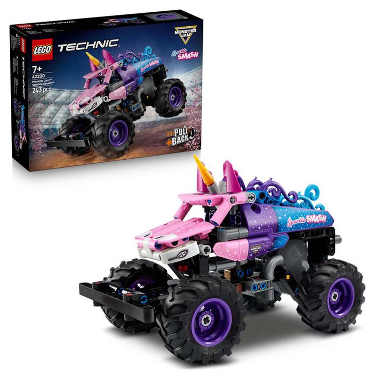 LEGO&reg; Technic Monster Jam&trade; Sparkle Smash&trade; amb Motor de C&agrave;rrega Manual 42220