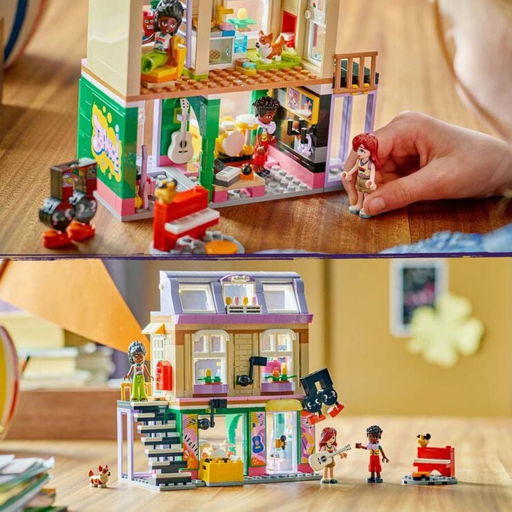 LEGO&reg; Friends Tienda de M&uacute;sica y Apartamento 42653