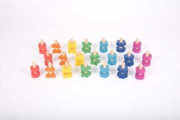 Roscas y tornillos de madera 21 piezas