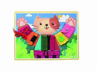 Gat amb textures i tanques