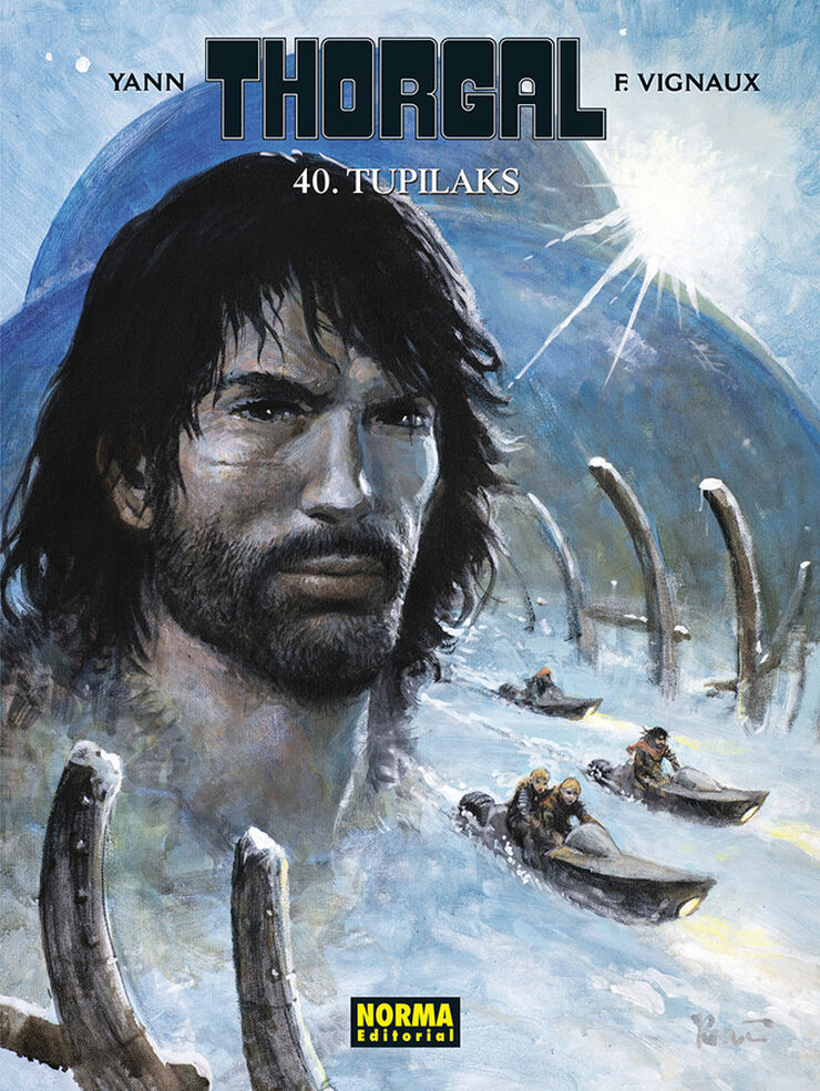 Thorgal 40. Tupilaks carton&eacute;