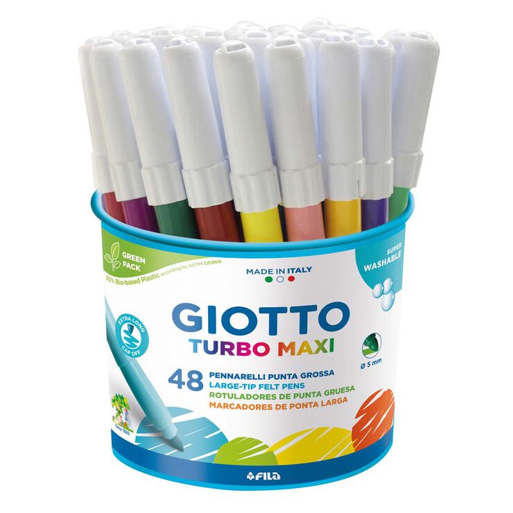 Retoladors Giotto Turbo Maxi 48 colors