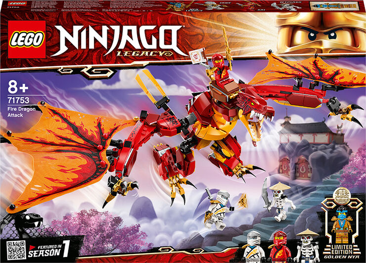 LEGO&reg; Ninjago Atac Del Drac De Foc 71753