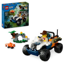 LEGO&reg; City Exploradores de la Jungla: TodoterreNo y Misi&oacute;n del Panda Rojo 60424