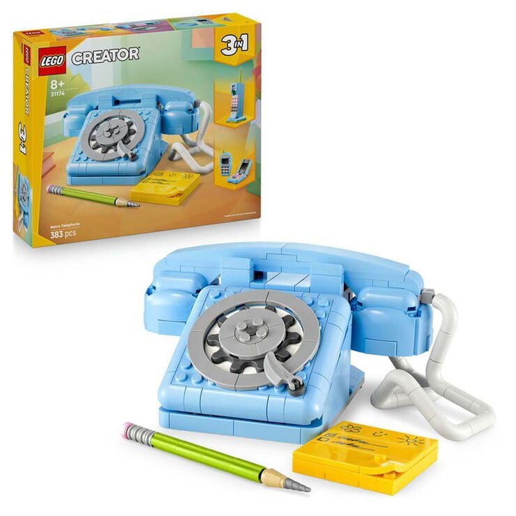 LEGO&reg; Creator Tel&eacute;fono Retro 31174