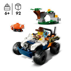 LEGO&reg; City Exploradores de la Jungla: TodoterreNo y Misi&oacute;n del Panda Rojo 60424