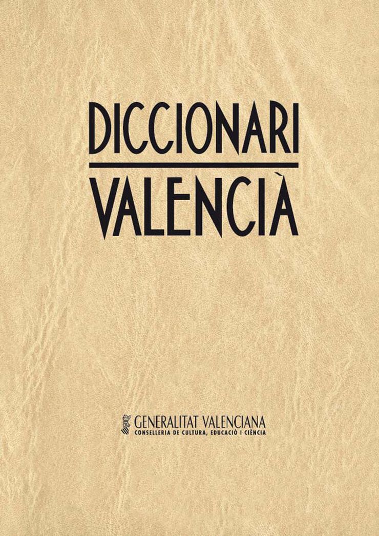 Diccionari valenci&agrave;