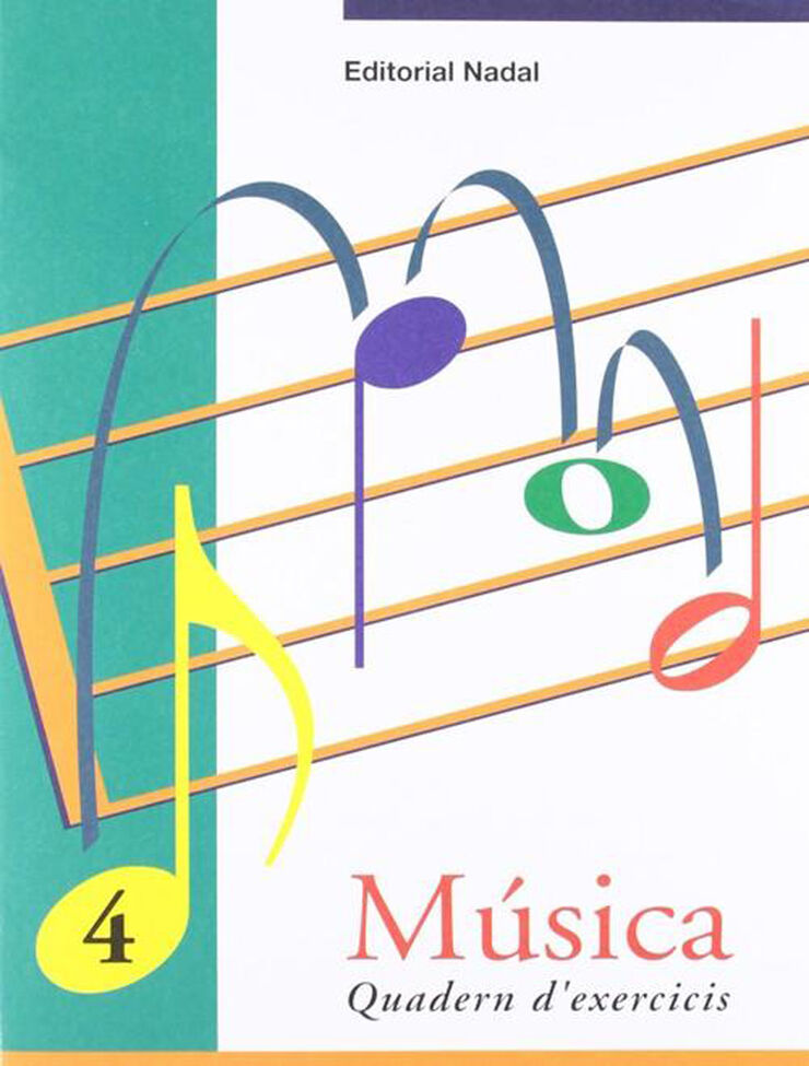 M&uacute;sica 4 Quadern d'exercicis