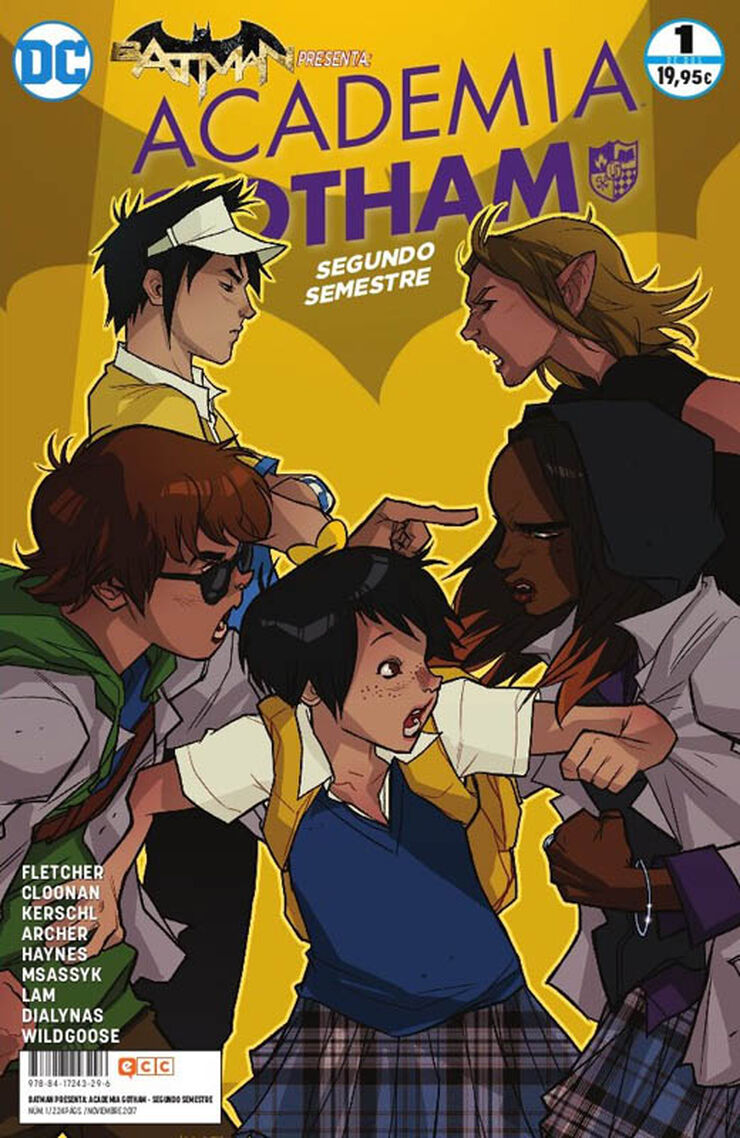 Batman presenta: Academia Gotham: Segundo semestre n&uacute;m. 01 (de 2)