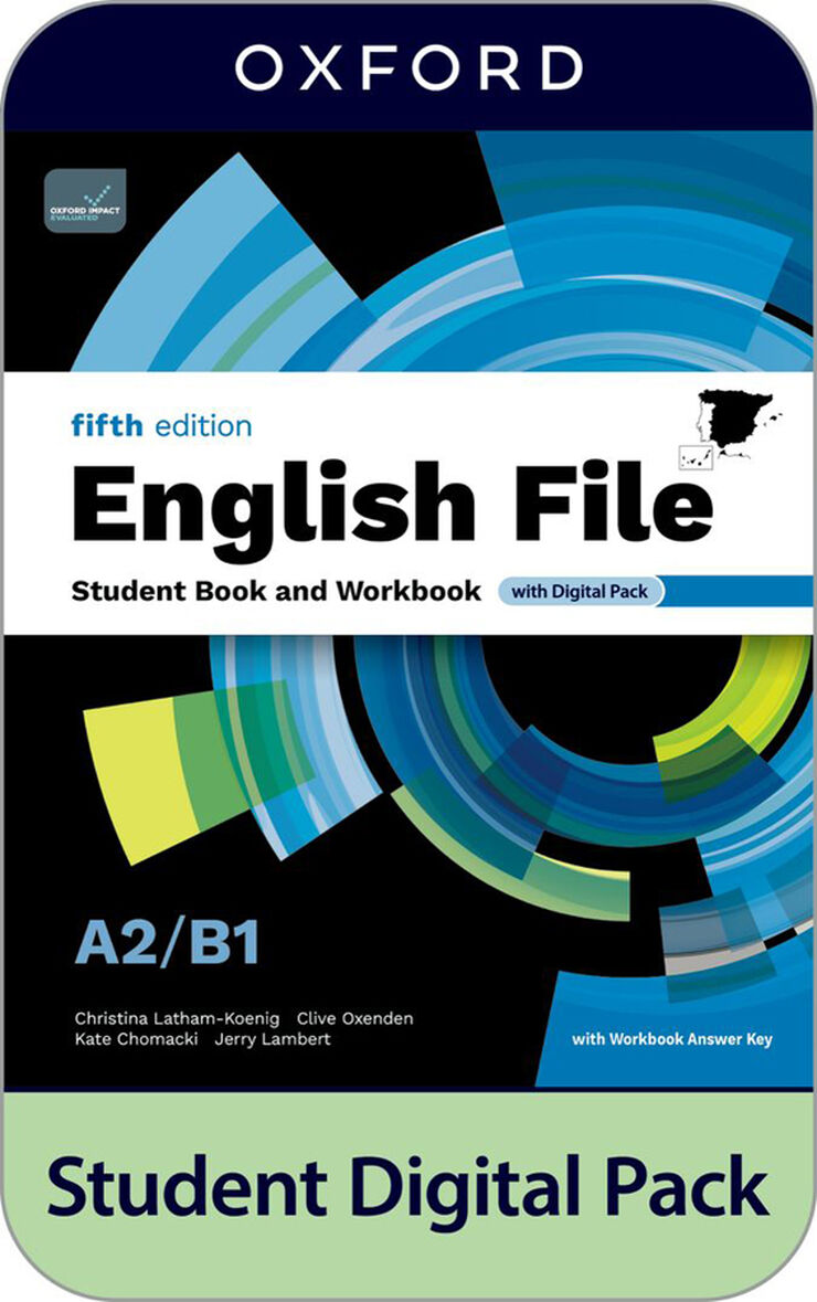 English File 5th Edition A2/B1. Student's Book and Workbook and digital with Key Pack