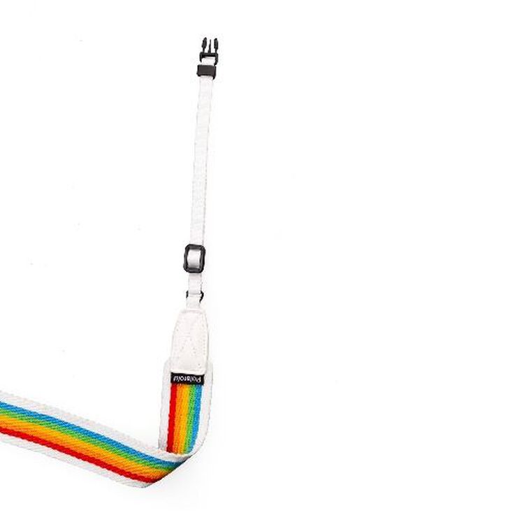 Cinta para c&aacute;mara Polaroid Arco iris blanco