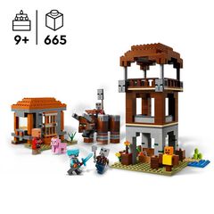 LEGO&reg; Minecraft El Campament dels Salvatges i el Devastador 21278