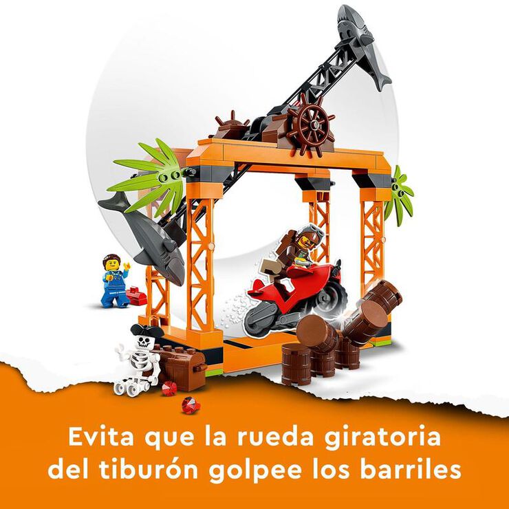 LEGO&reg; City Stuntz Desaf&iacute;o Acrob&aacute;tico: Ataque del Tibur&oacute;n 60342