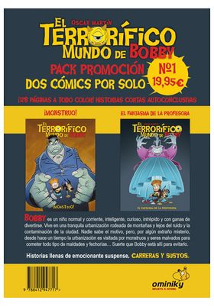 Pack 2x1 El terror&iacute;fico mundo de Bobby 01