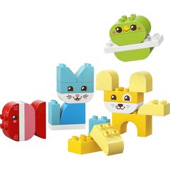 LEGO&reg; DUPLO My First Simp&agrave;tiques Mascotes Creatives &laquo;3 en 1&raquo; 10477