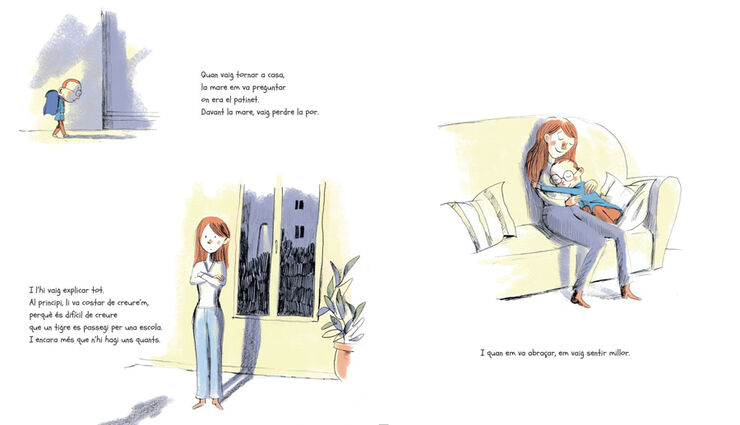 Una guineu a l'escola