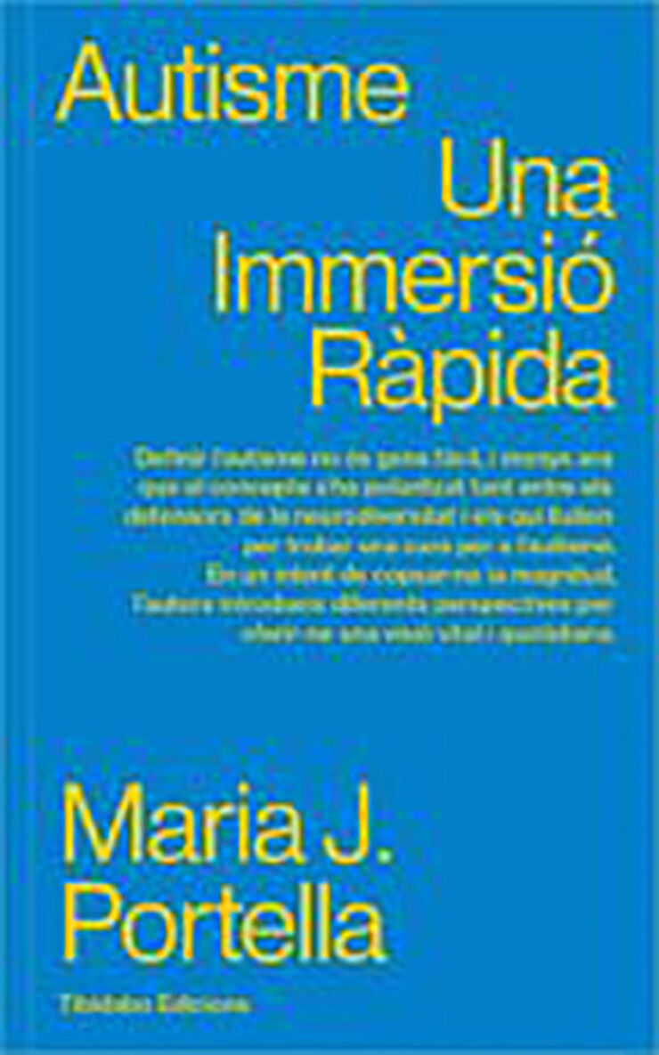Autisme: Una immersi&oacute; r&agrave;pida