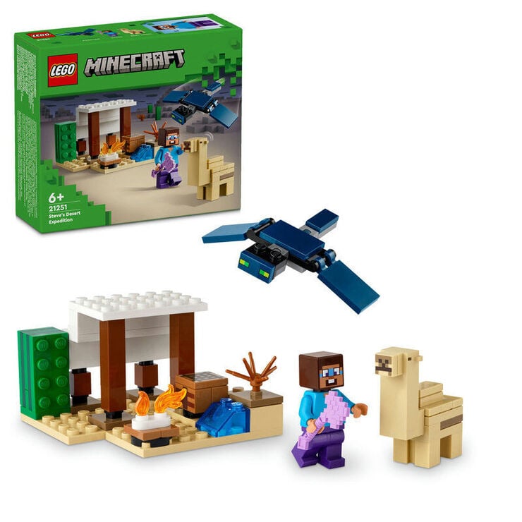 LEGO&reg; Minecraft L'Expedici&oacute; d'Steve al Dessert 21251