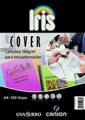 Cartolina Canson Cover Iris A4 180g blanc 100 fulls