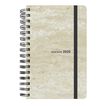 Agenda espiral Senfort A5 dia/p&agrave;g catal&agrave; 2025 marbre