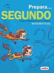 Cuaderno Prepara 2&ordm; Primaria Matem&aacute;ticas