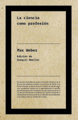 La Ciencia Como Profesi&oacute;n